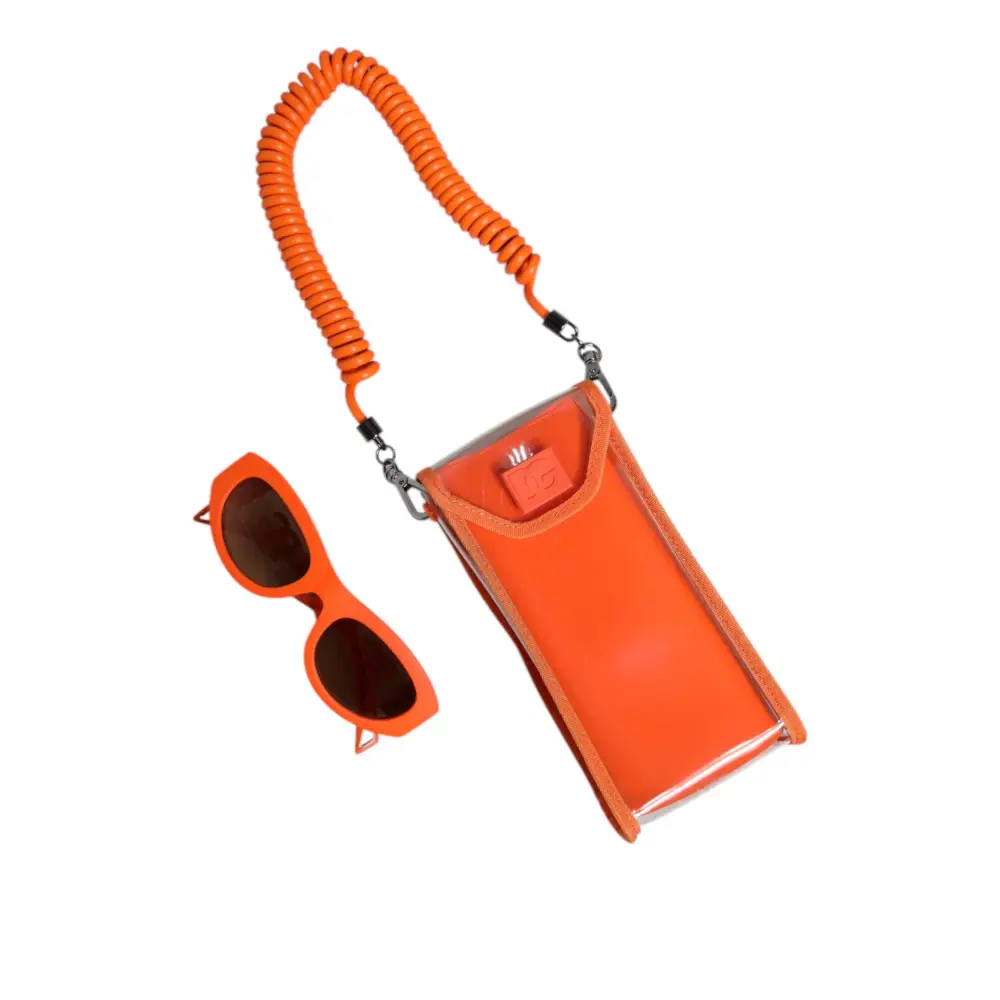 Dolce & Gabbana Orange Reborn To Live Oval Frame Logo Eyewear Sonnenbrille