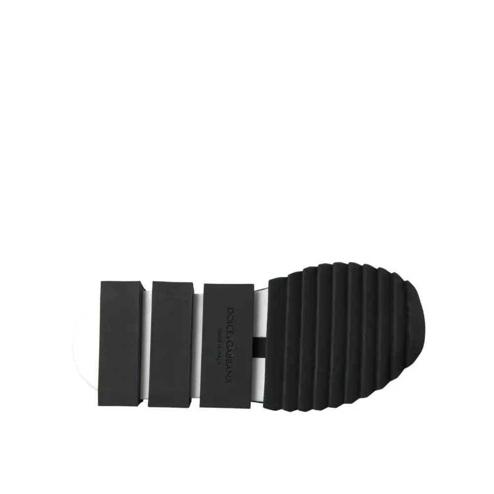 Dolce & Gabbana Schwarz Mesh Sorrento Trekking Turnschuhe Schuhe - EU37/US6.5