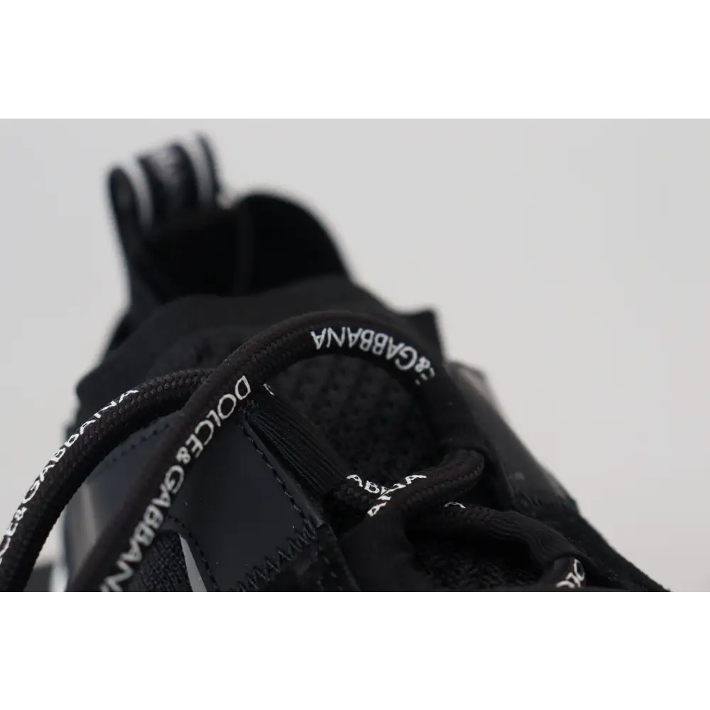 Dolce & Gabbana Schwarz Mesh Sorrento Trekking Turnschuhe Schuhe - EU35.5/US5