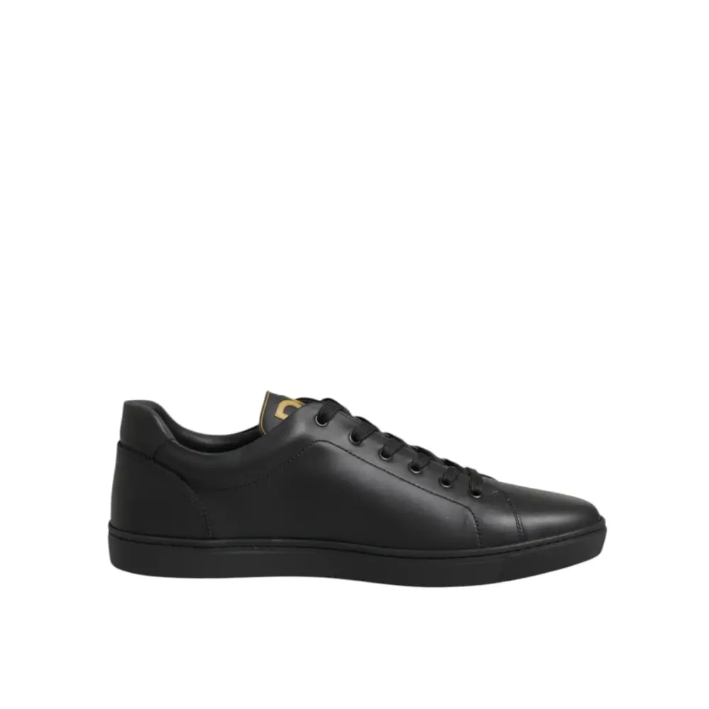 Dolce & Gabbana Schwarz Street Life Low Top Männer Turnschuhe Schuhe