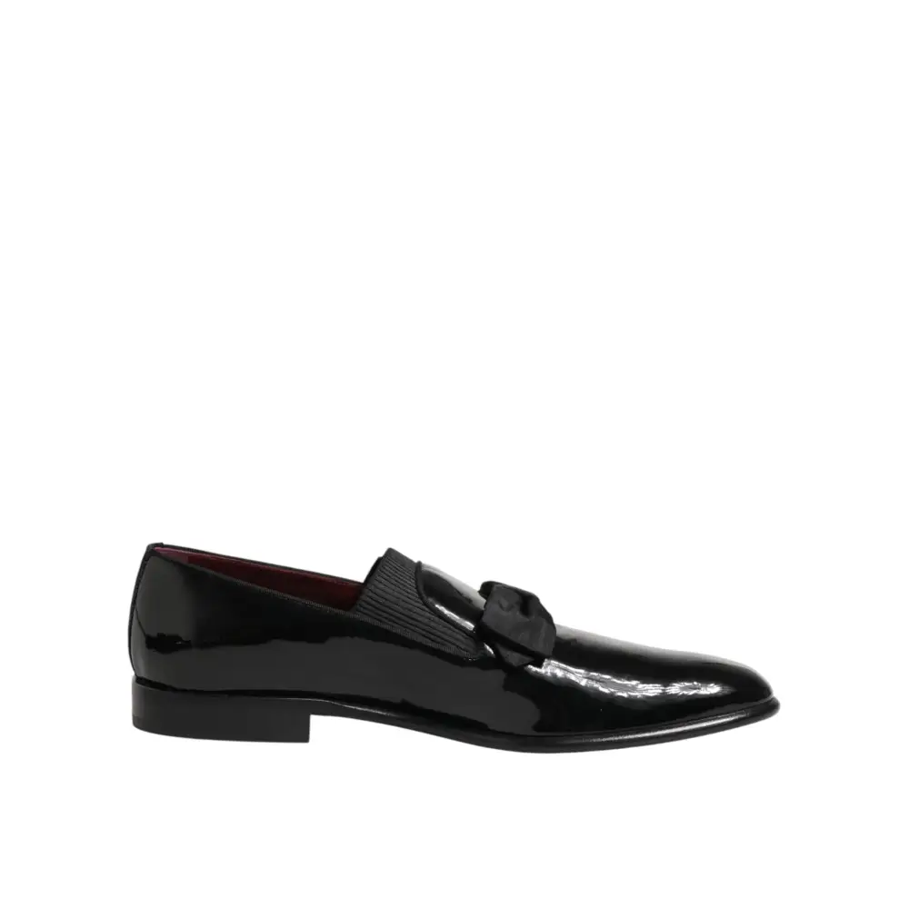 Dolce & Gabbana Schwarze Leder-Loafer für Herren