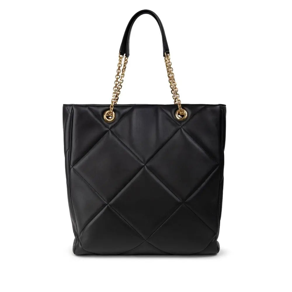 Dolce & Gabbana Schwarze Leder-Tote-Tasche