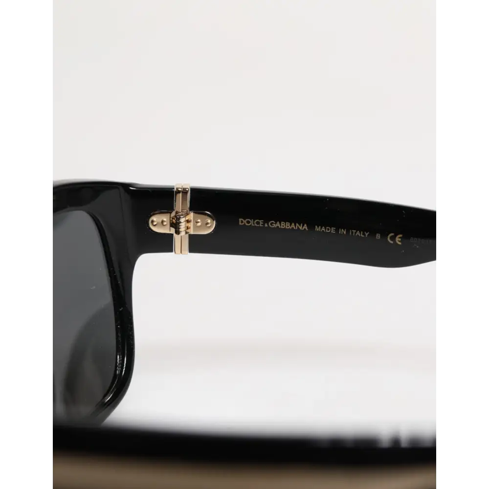 Dolce & Gabbana Schwarze quadratische Acetatfassung DG4398-F Eyewear Sonnenbrille
