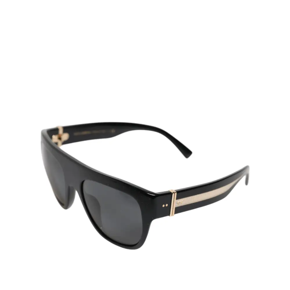 Dolce & Gabbana Schwarze quadratische Acetatfassung DG4398-F Eyewear Sonnenbrille