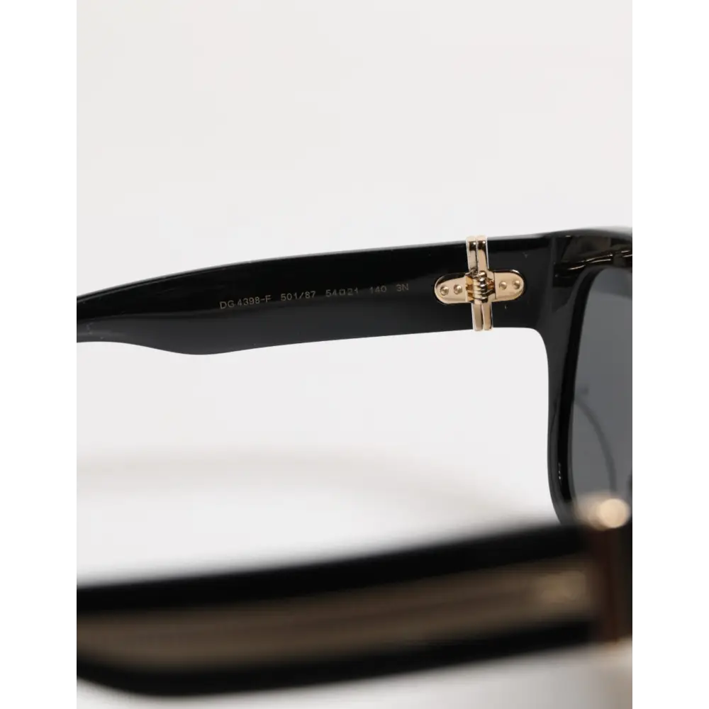 Dolce & Gabbana Schwarze quadratische Acetatfassung DG4398-F Eyewear Sonnenbrille