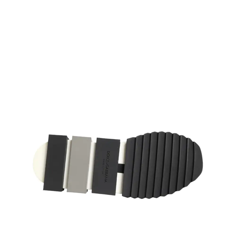 Dolce & Gabbana Schwarze Sorrento Herren-Sneaker zum Hineinschlüpfen