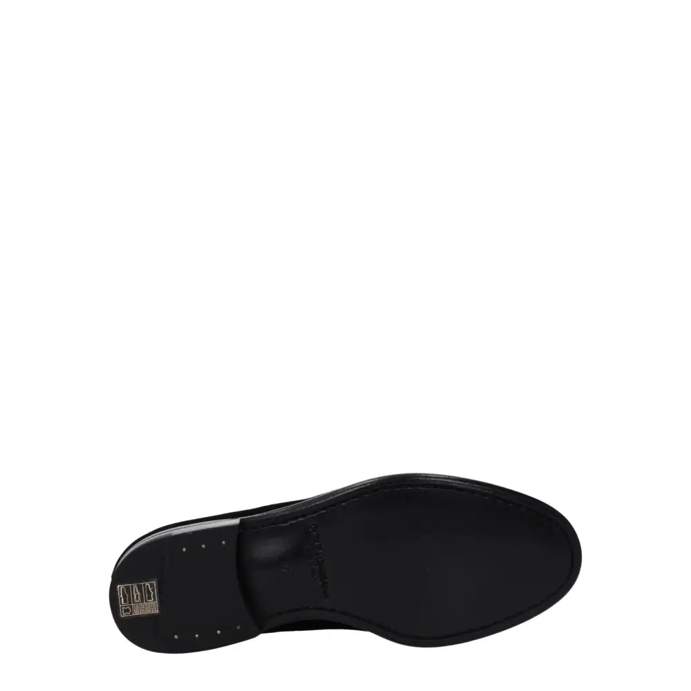 Dolce & Gabbana Slipper aus schwarzem Samt - EU39/US6