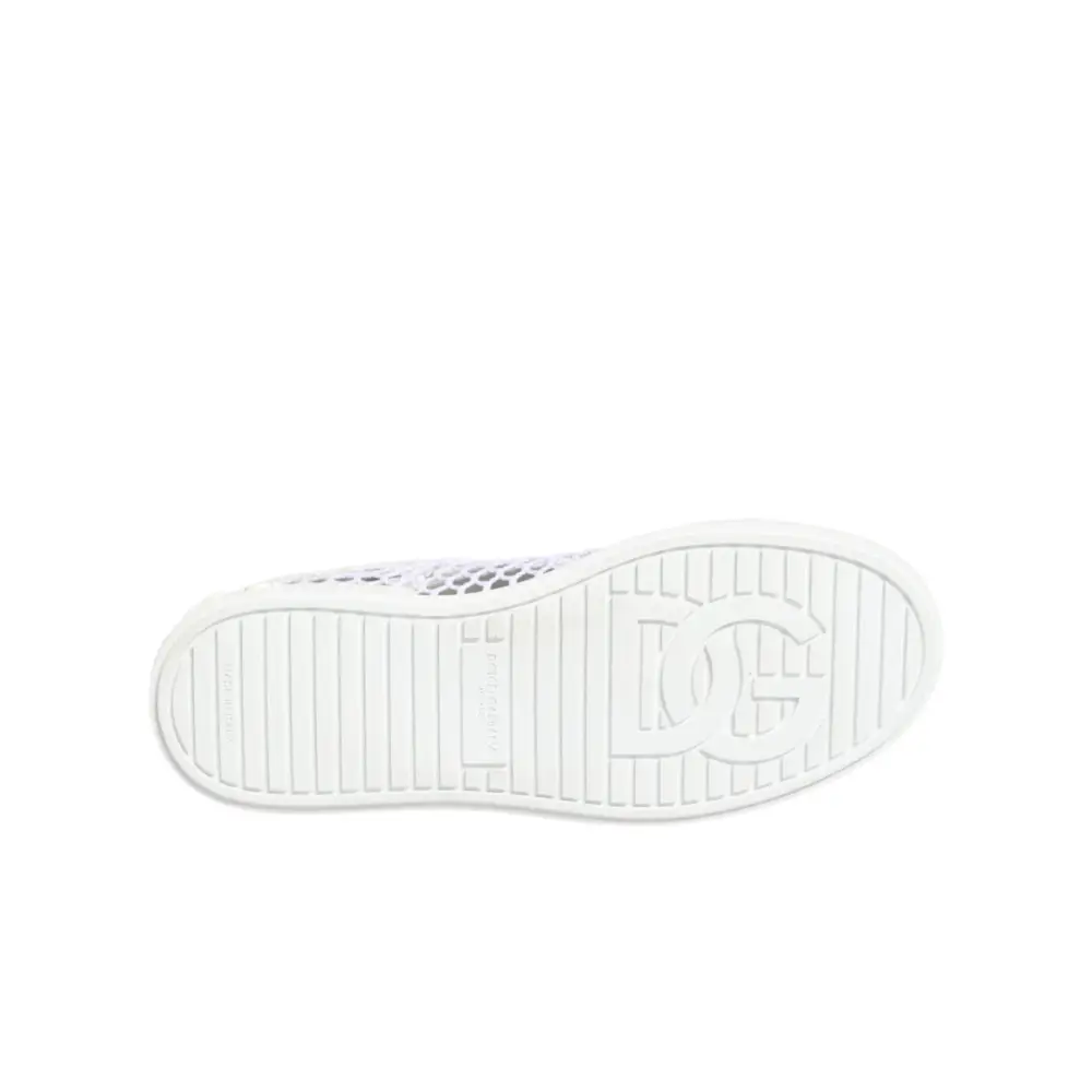 Dolce & Gabbana Sneaker mit Mesh-Einsätzen und niedrigem Schaft