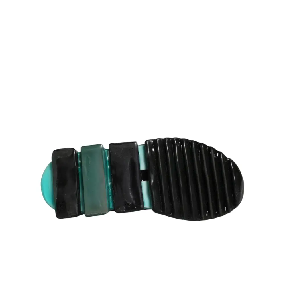 Dolce & Gabbana Weiß Blau Sorrento Slip On Turnschuhe Schuhe - EU39/US6