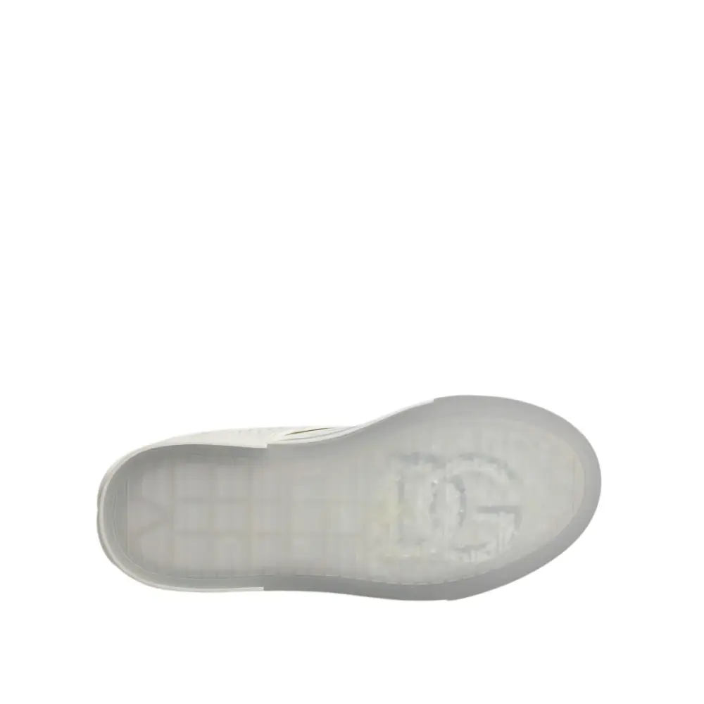 Dolce & Gabbana Weiß DG Logo CUSTOM 2.Zero Turnschuhe Schuhe - EU39/US6