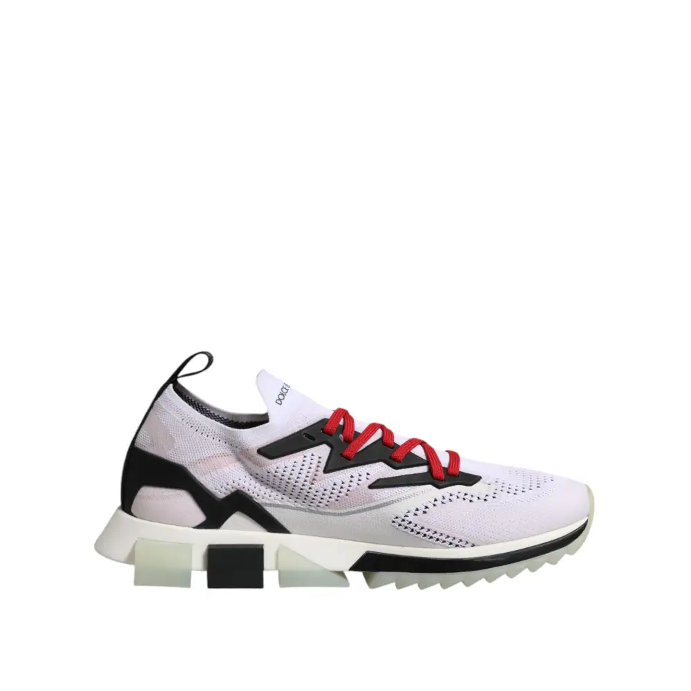 Dolce & Gabbana Weiß SORRENTO Sport Stretch Turnschuhe Schuhe - EU47/US14