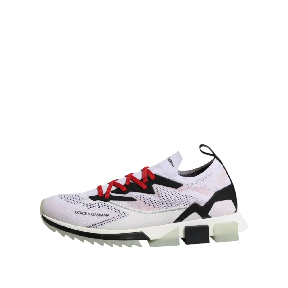 Dolce & Gabbana Weiß SORRENTO Sport Stretch Turnschuhe Schuhe - EU47/US14