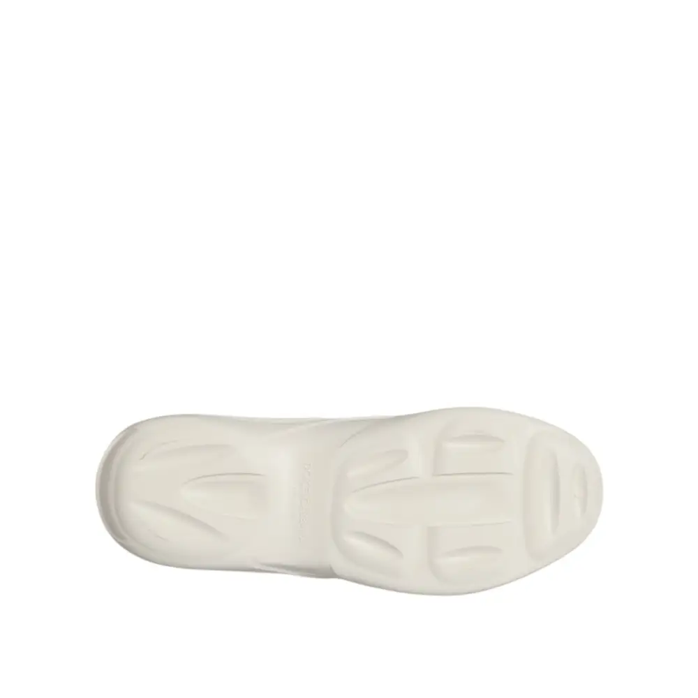 Dolce & Gabbana Weiße Gummirutschen Low Top Sneakers Schuhe - EU44/US11