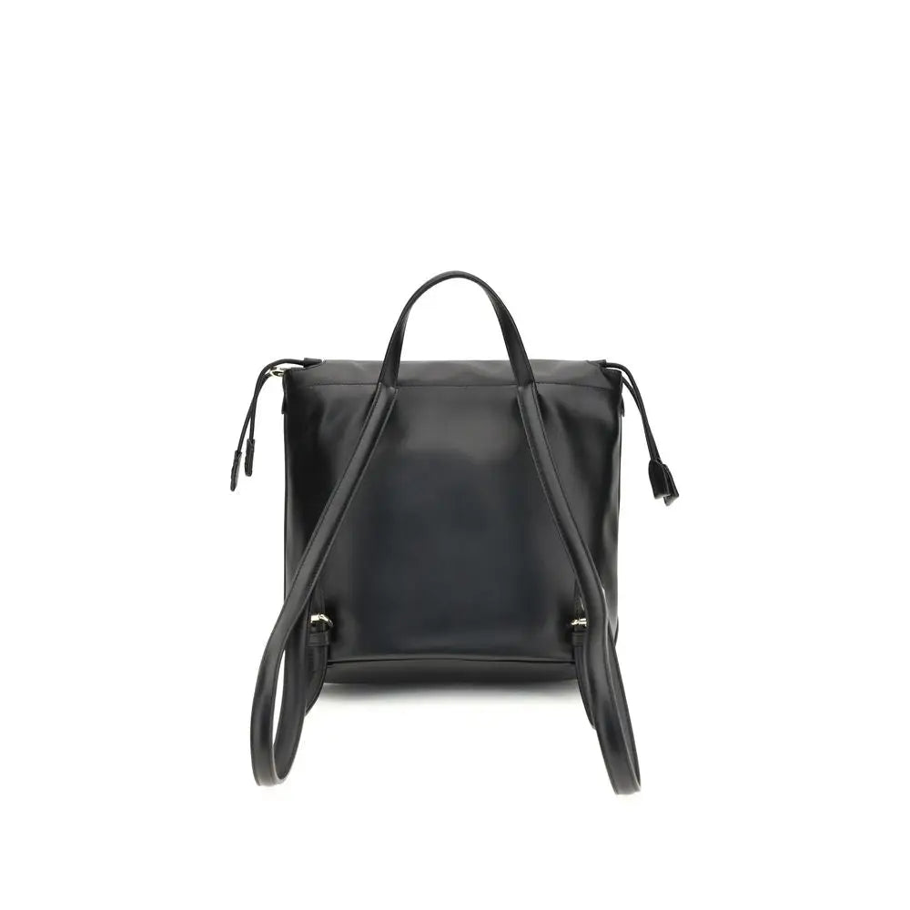 Fendi Schwarzer Rindsleder-Bos-Taurus-Rucksack