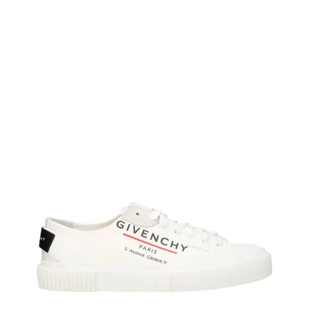 Givenchy Beigefarbene Sneakers aus Stoff mit niedrigem Schaft - EU39/US6