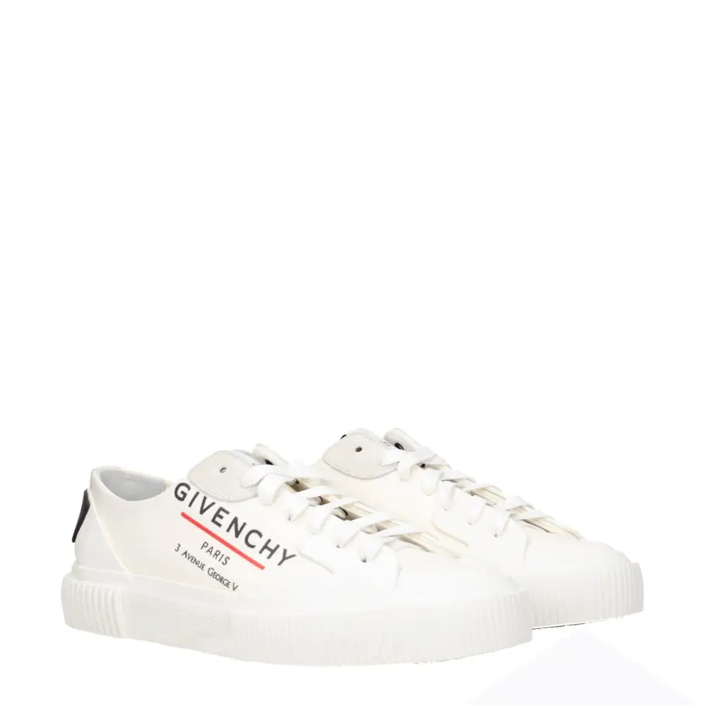 Givenchy Beigefarbene Sneakers aus Stoff mit niedrigem Schaft - EU39/US6