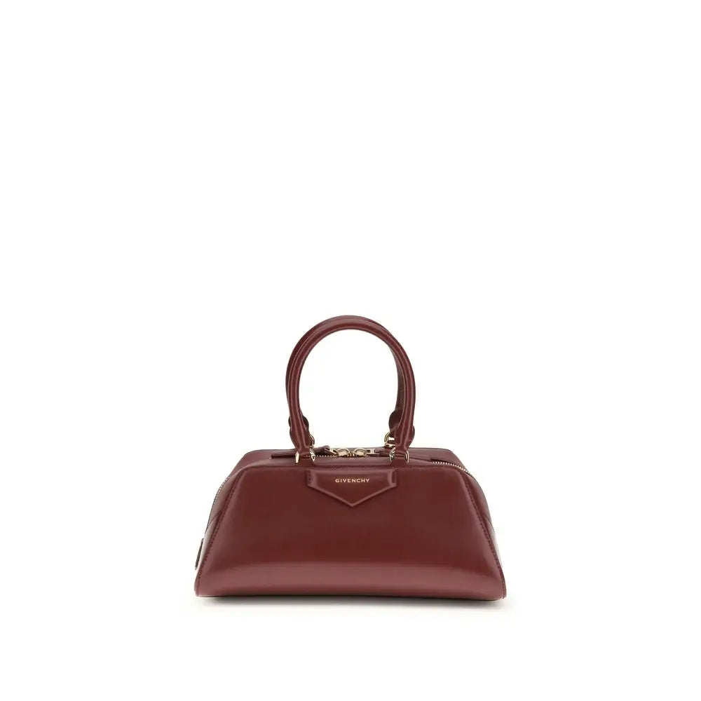 Givenchy Bordeaux Calf Leather Bos Taurus Handtasche