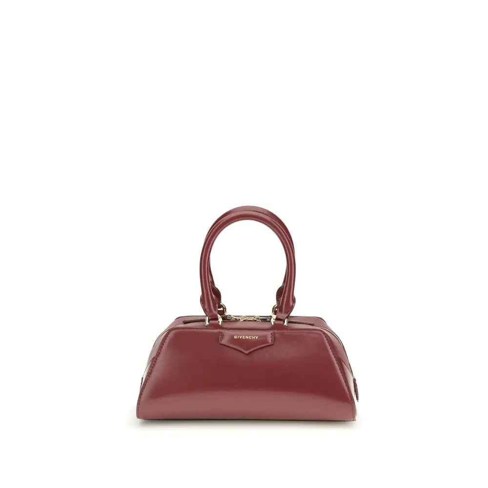 Givenchy Bordeaux Calf Leather Bos Taurus Handtasche