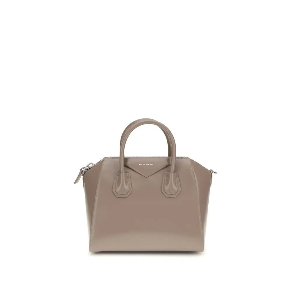 Givenchy Graue Bos Taurus Kalbsleder Schultertasche