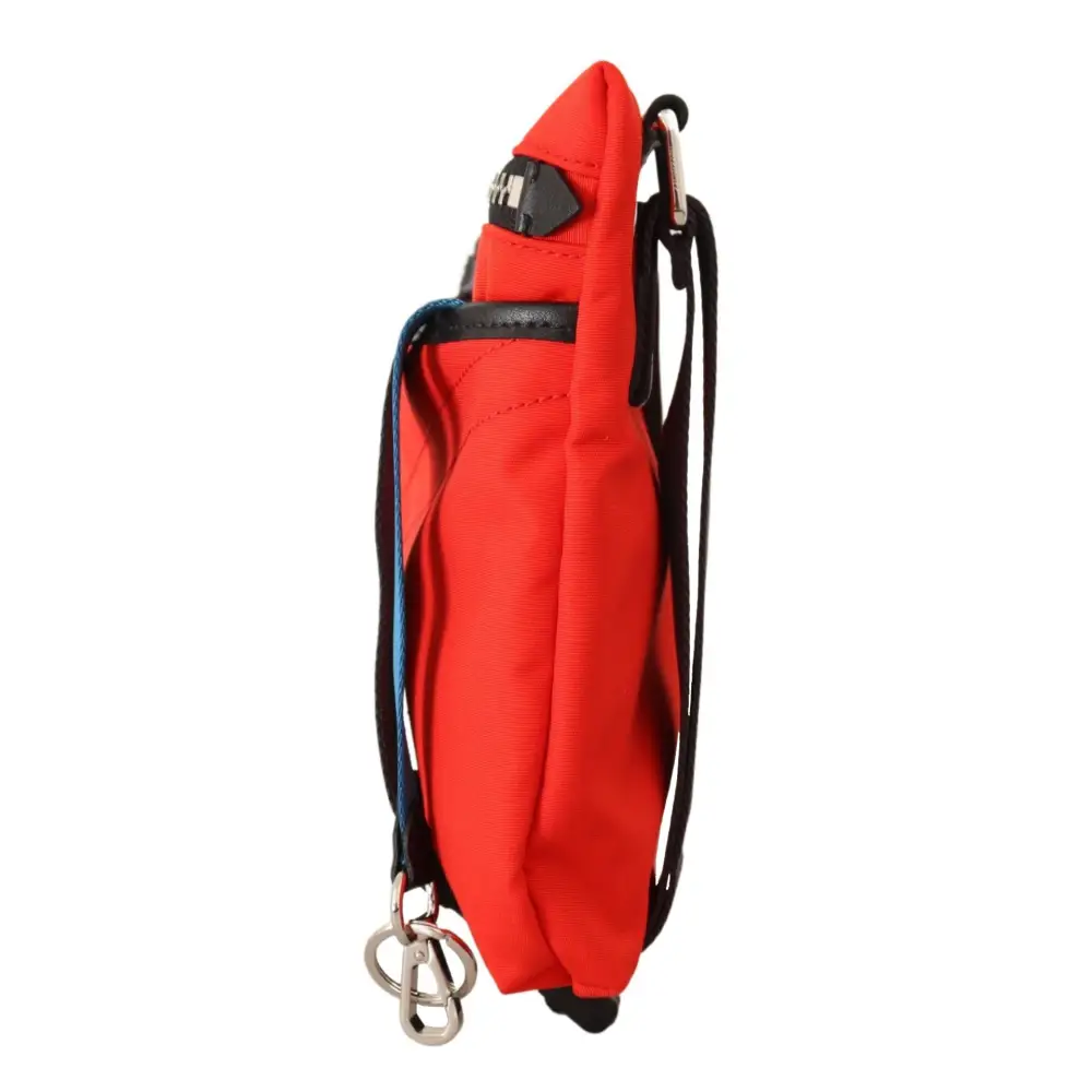 Givenchy Schicke rot-schwarze Downtown Crossbody Tasche