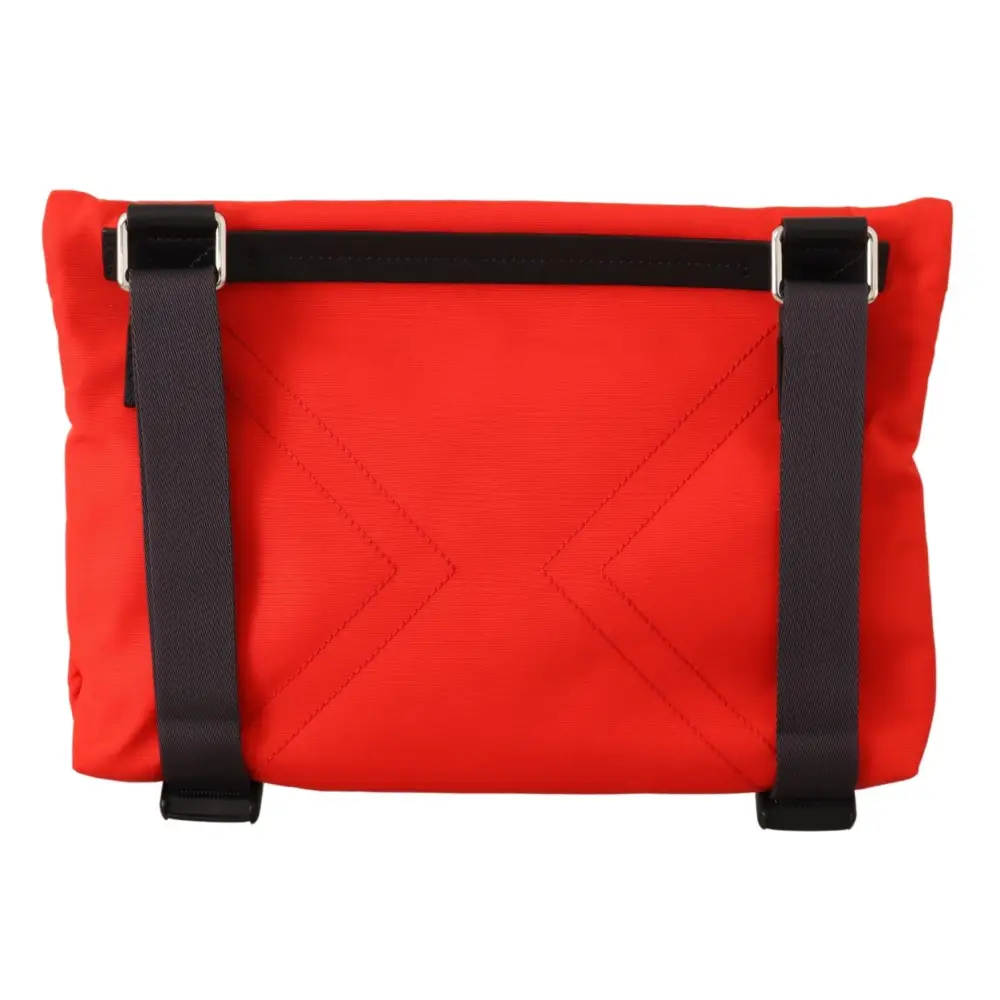 Givenchy Schicke rot-schwarze Downtown Crossbody Tasche