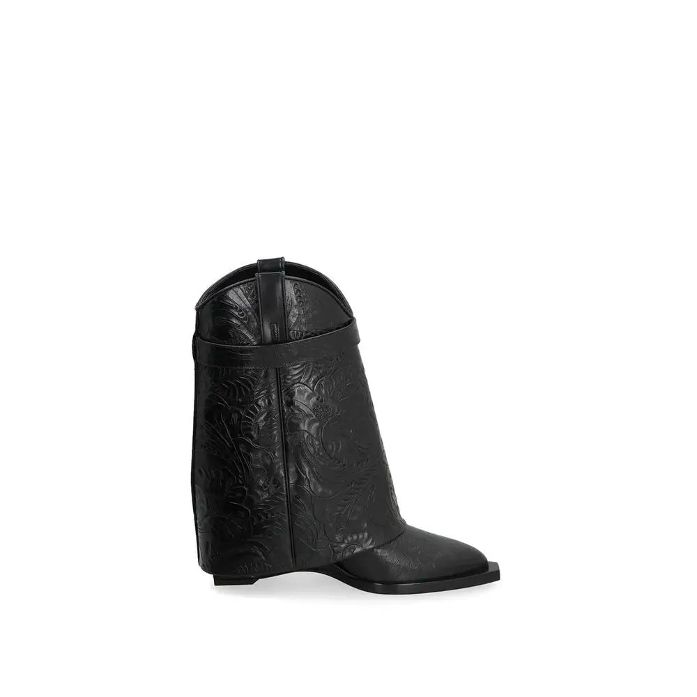 Givenchy Schwarze Ankle Boots aus Kalbsleder