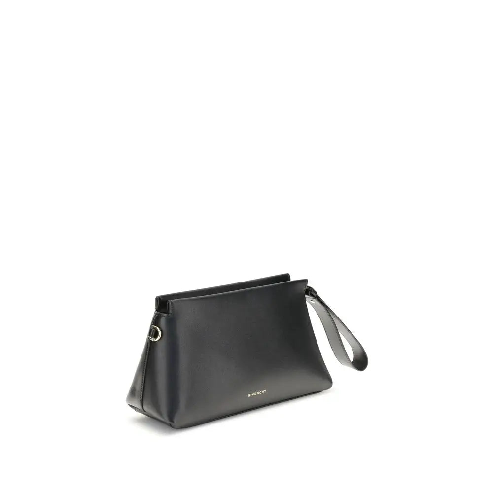 Givenchy Schwarze Clutch-Tasche aus Kalbshaut Bos Taurus