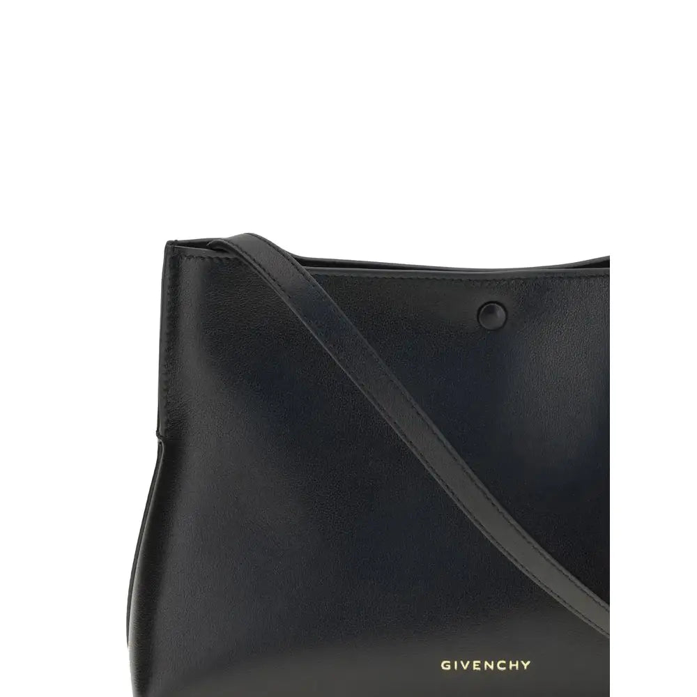 Givenchy Schwarze Clutch-Tasche aus Kalbsleder Bos Taurus