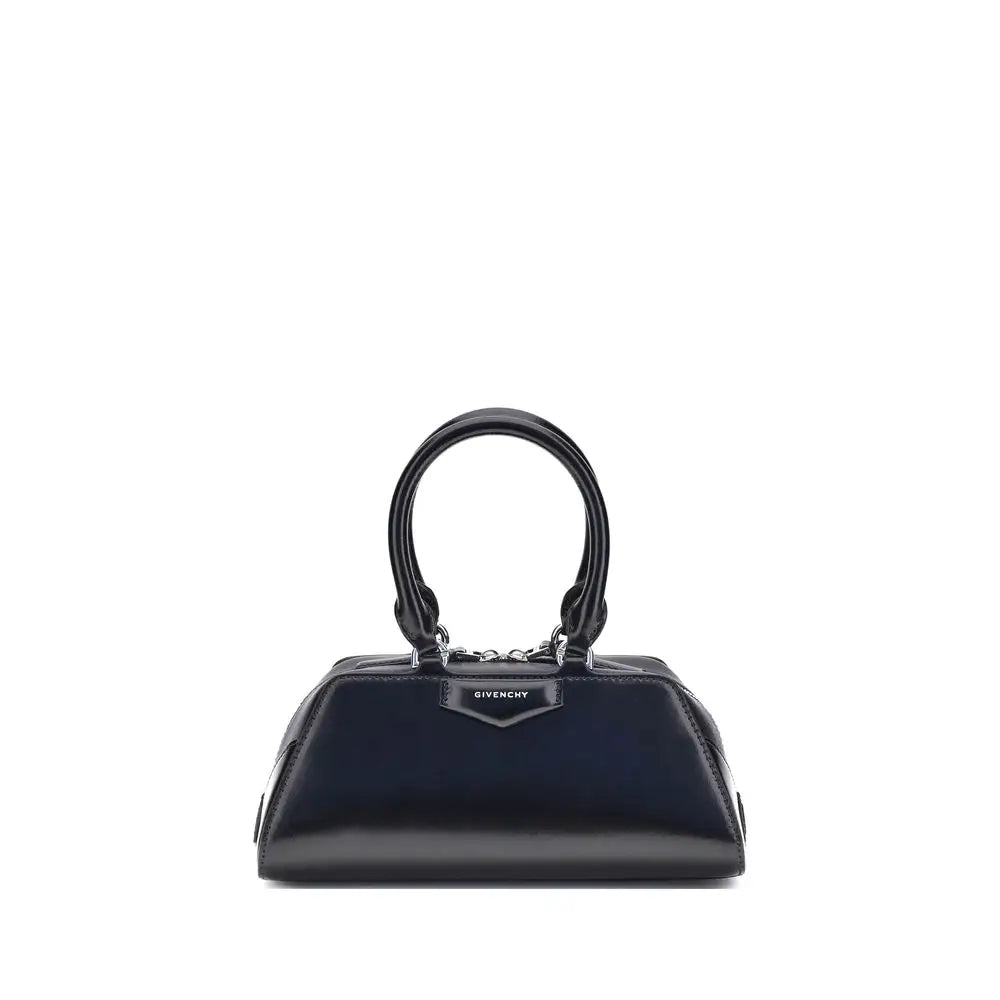 Givenchy Schwarze Handtasche aus Kalbsleder Bos Taurus