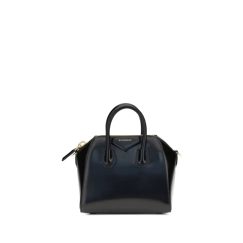 Givenchy Schwarze Handtasche aus Kalbsleder Bos Taurus