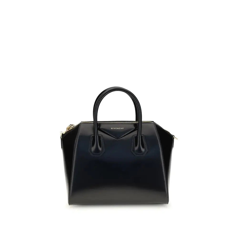 Givenchy Schwarze Kalbshaut Bos Taurus Handtasche