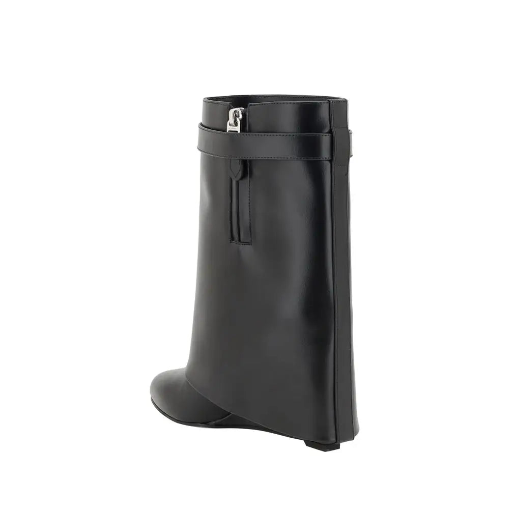 Givenchy Schwarze Kalbshaut Bos Taurus Stiefeletten - EU36/US6