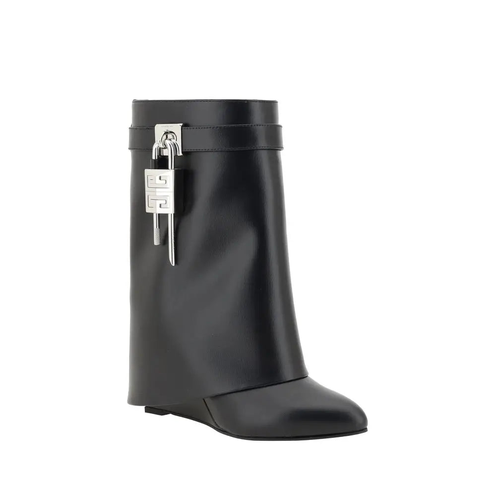 Givenchy Schwarze Kalbshaut Bos Taurus Stiefeletten - EU36/US6