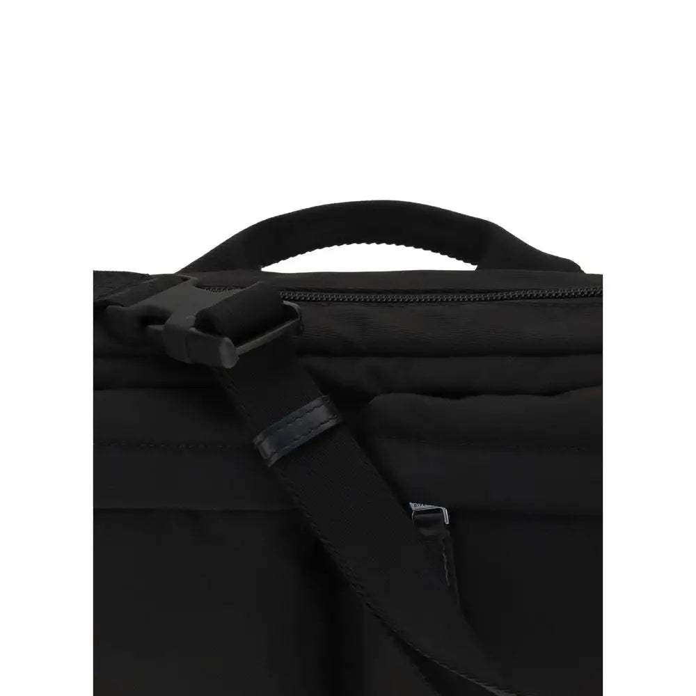Givenchy Schwarze Schultertasche aus Polyamid