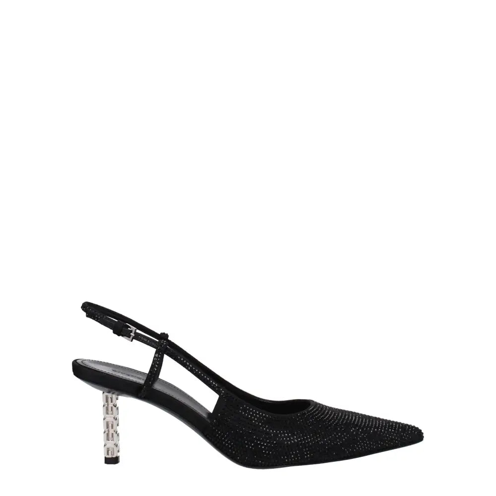 Givenchy Schwarze Stoffpumps