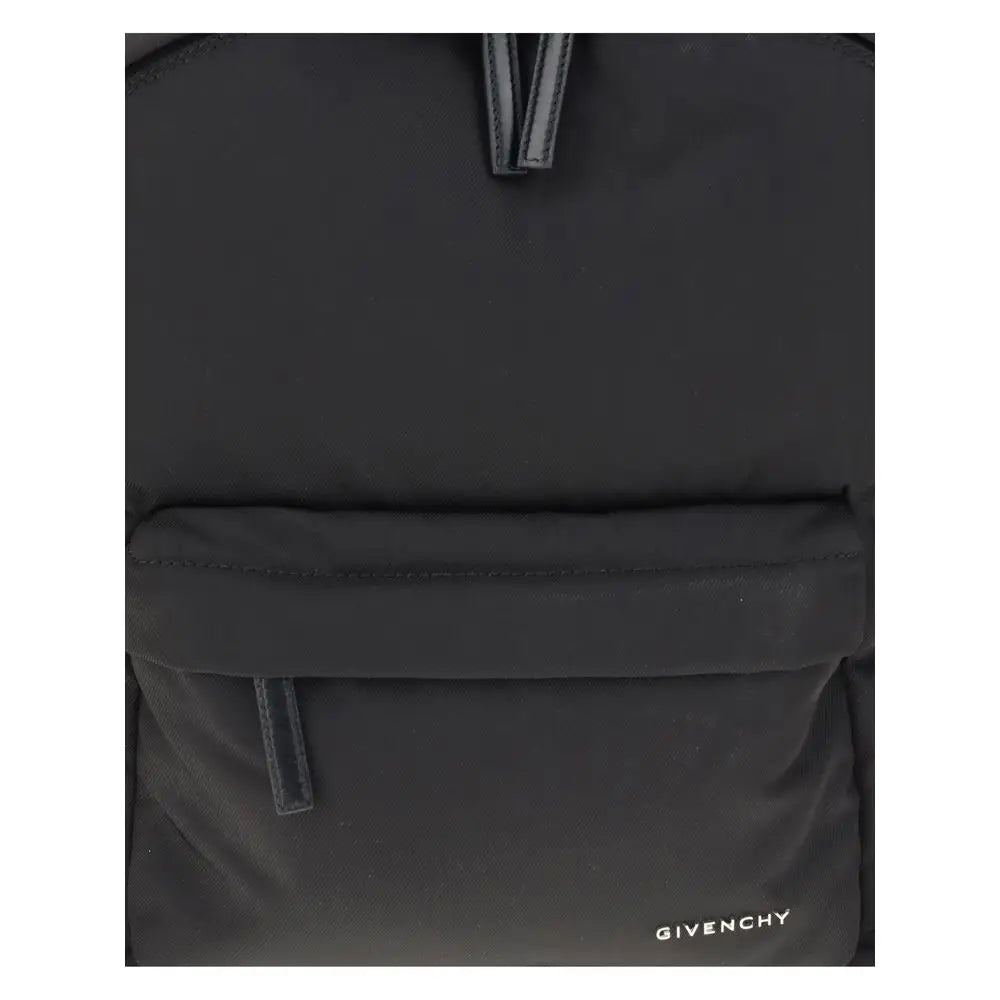 Givenchy Schwarzer Polyamid-Rucksack