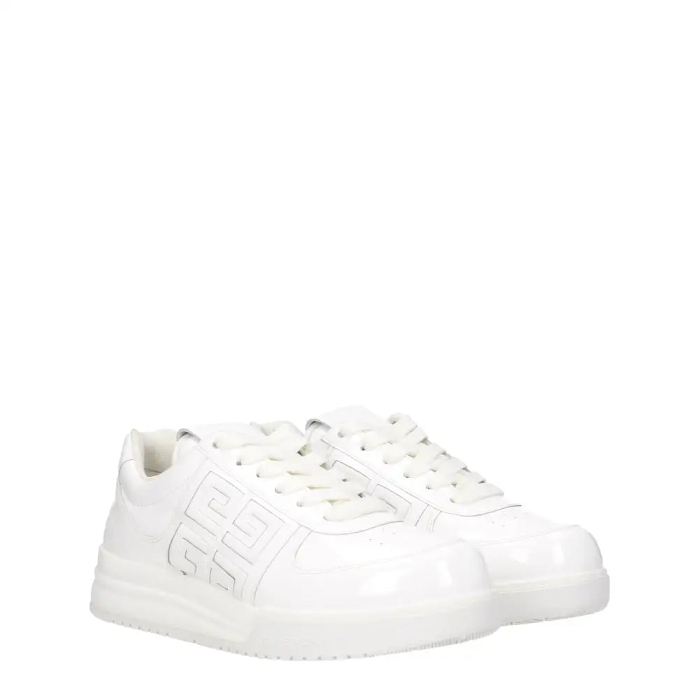 Givenchy Weiße Leder-Sneaker mit niedrigem Schaft - EU35.5/US5.5