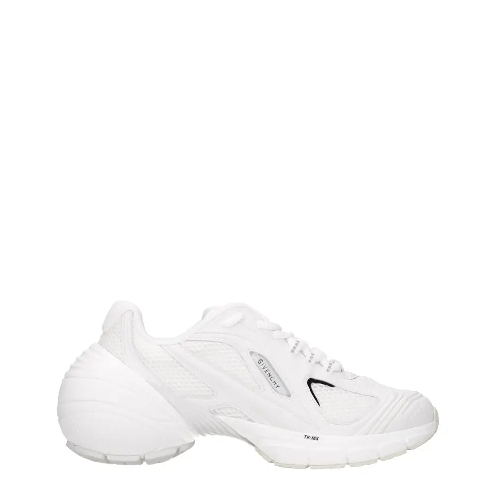 Givenchy Weißer Stoff Sportliche Turnschuhe