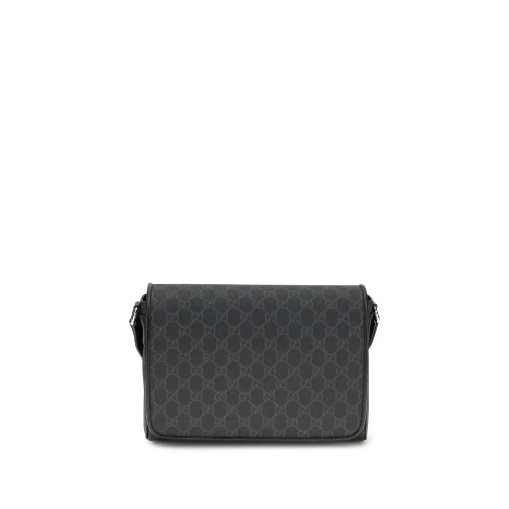 Gucci Schwarze Schultertasche aus Polyethylen