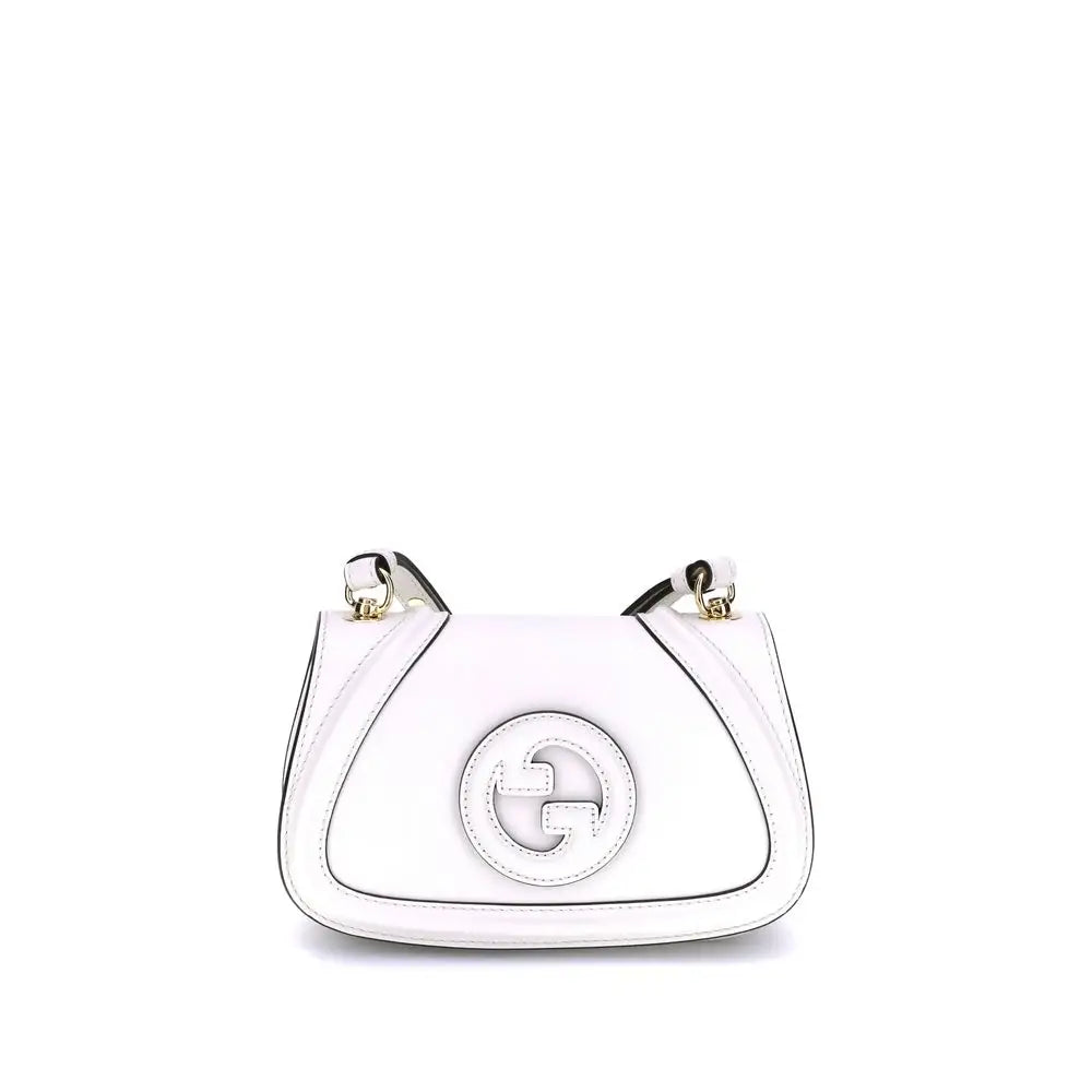 Gucci Weiße Kalbshaut Bos Taurus Handtasche