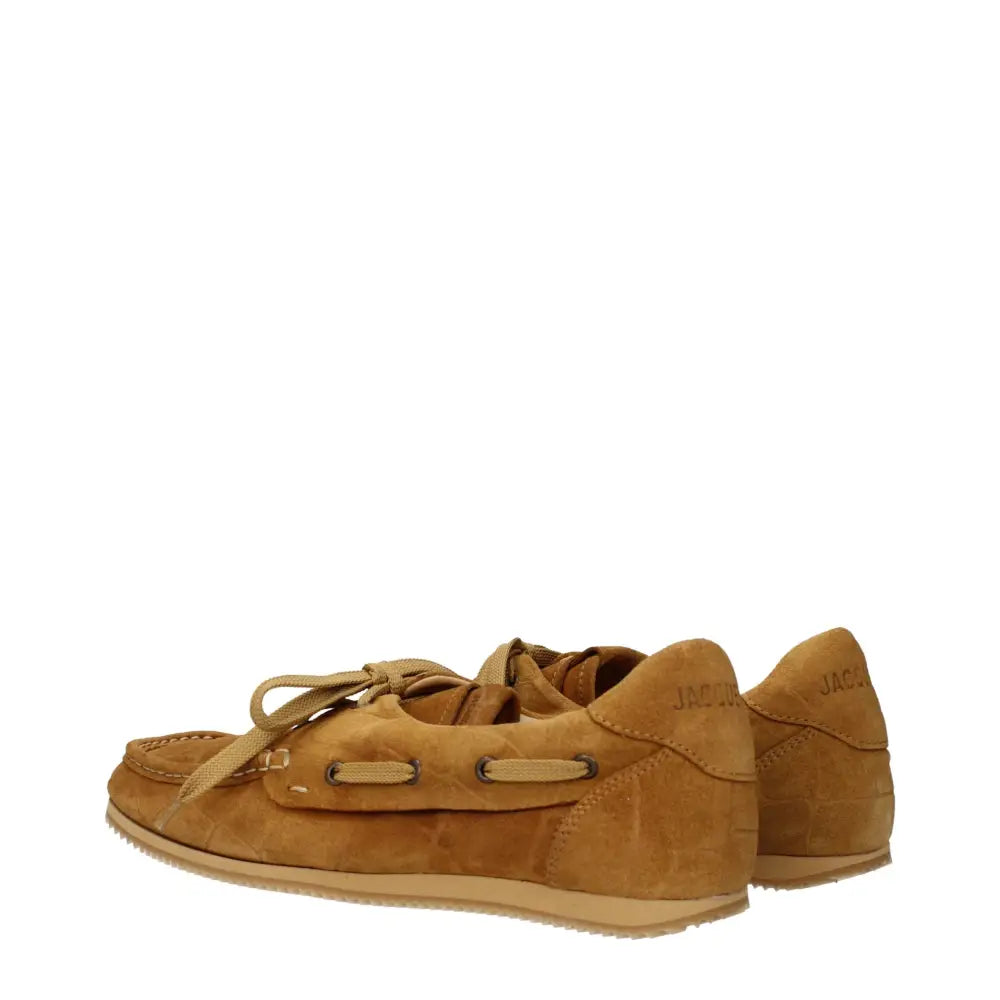 Jacquemus Braune Leder Slipper