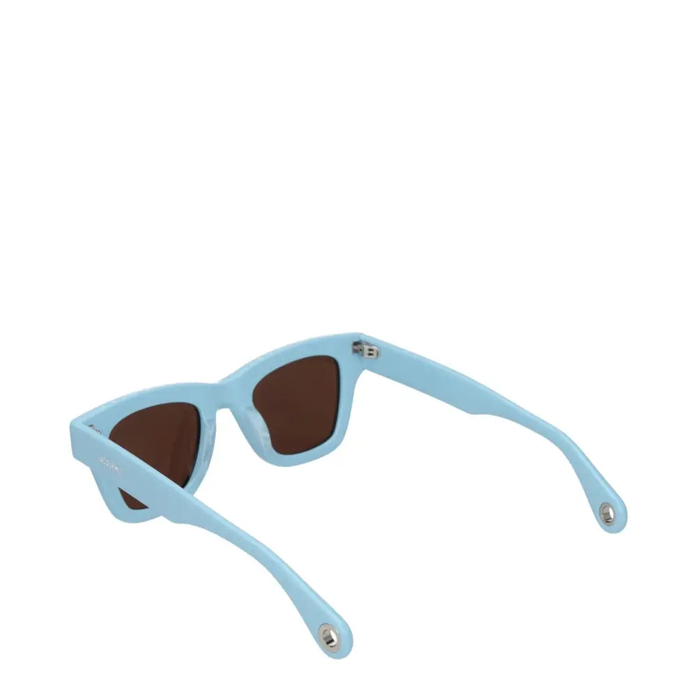 Jacquemus Hellblaue Acetat-Sonnenbrille