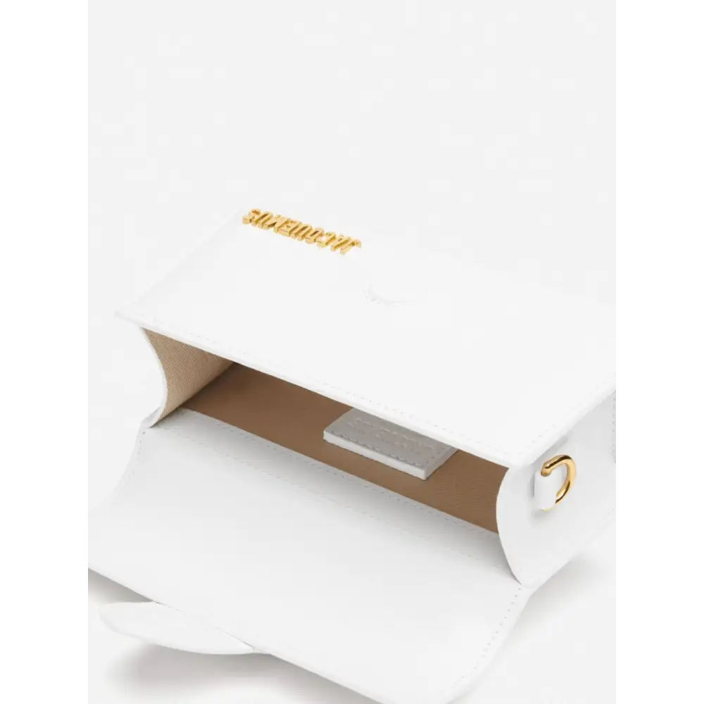 Jacquemus Weiße Le Bambino Handtasche