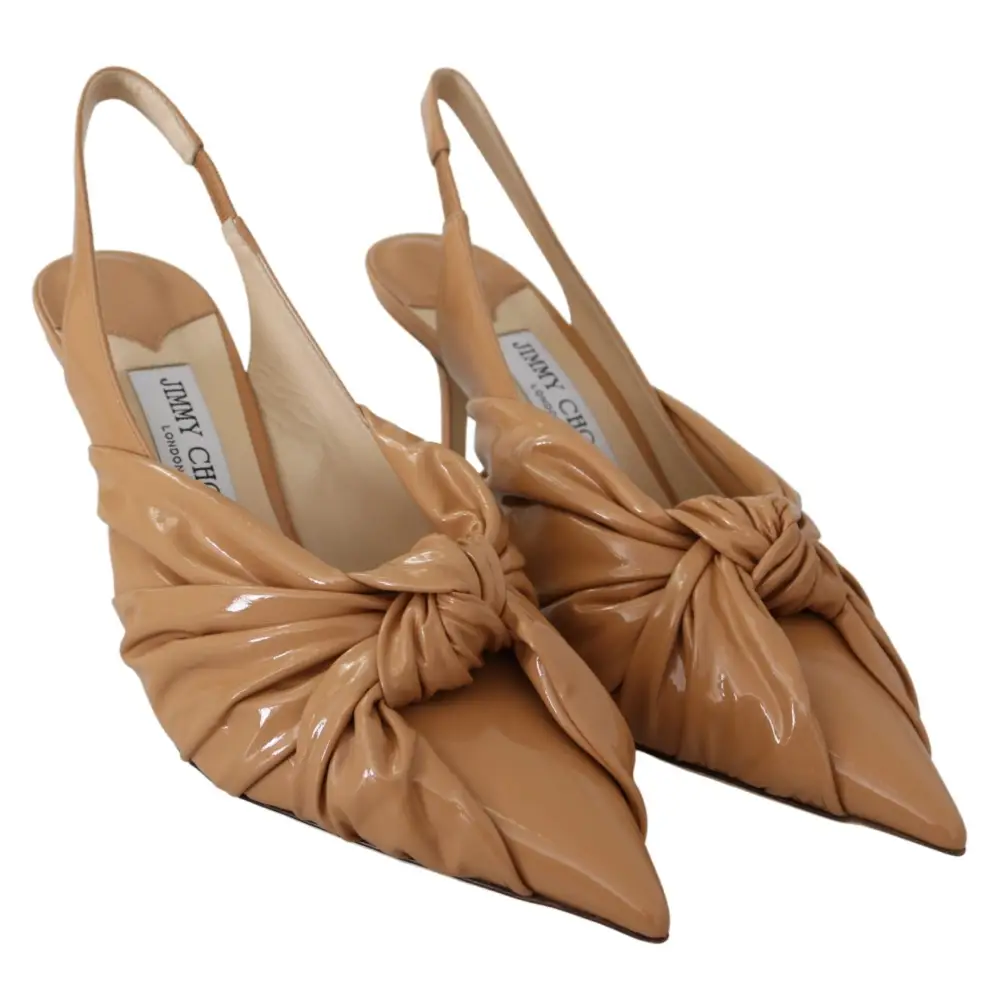 Jimmy Choo Elegante spitz zulaufende Lederpumps