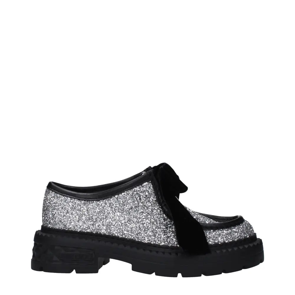 Jimmy Choo Graue Kunststoff-Slipper - EU38.5/US8.5