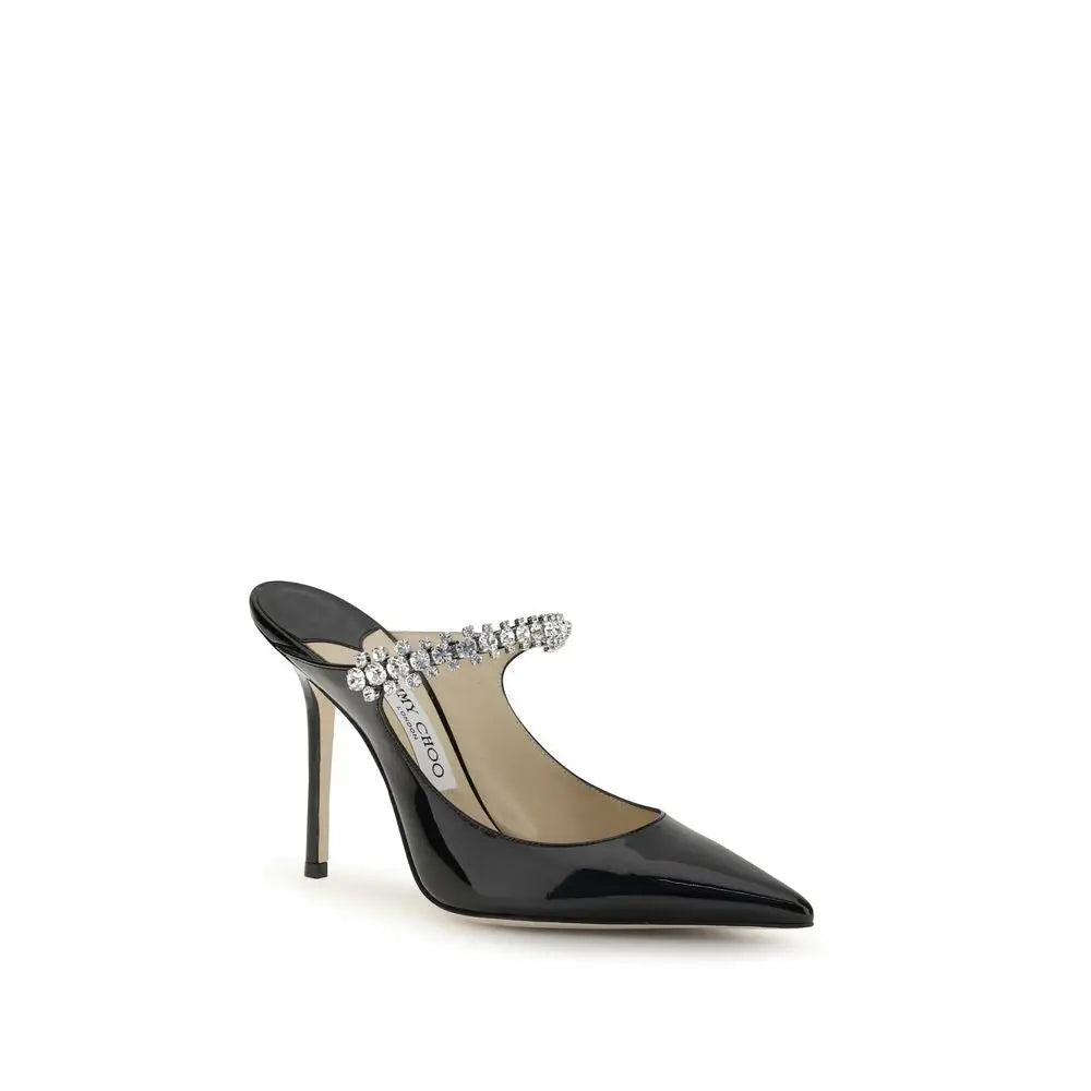 Jimmy Choo Schwarze Pumps aus Kalbsleder Bos Taurus