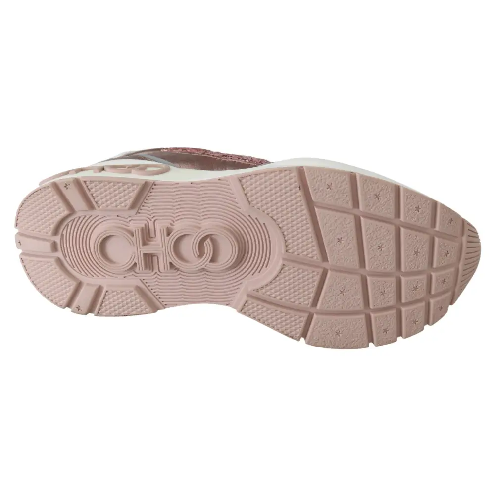 Jimmy Choo Zuckerwatte Glitzer Sneaker Euphorie
