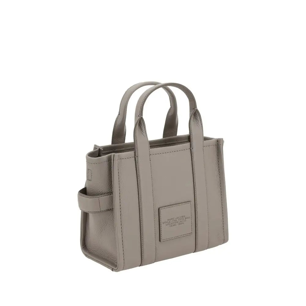Marc Jacobs Graue Kalbsleder Bos Taurus Handtasche