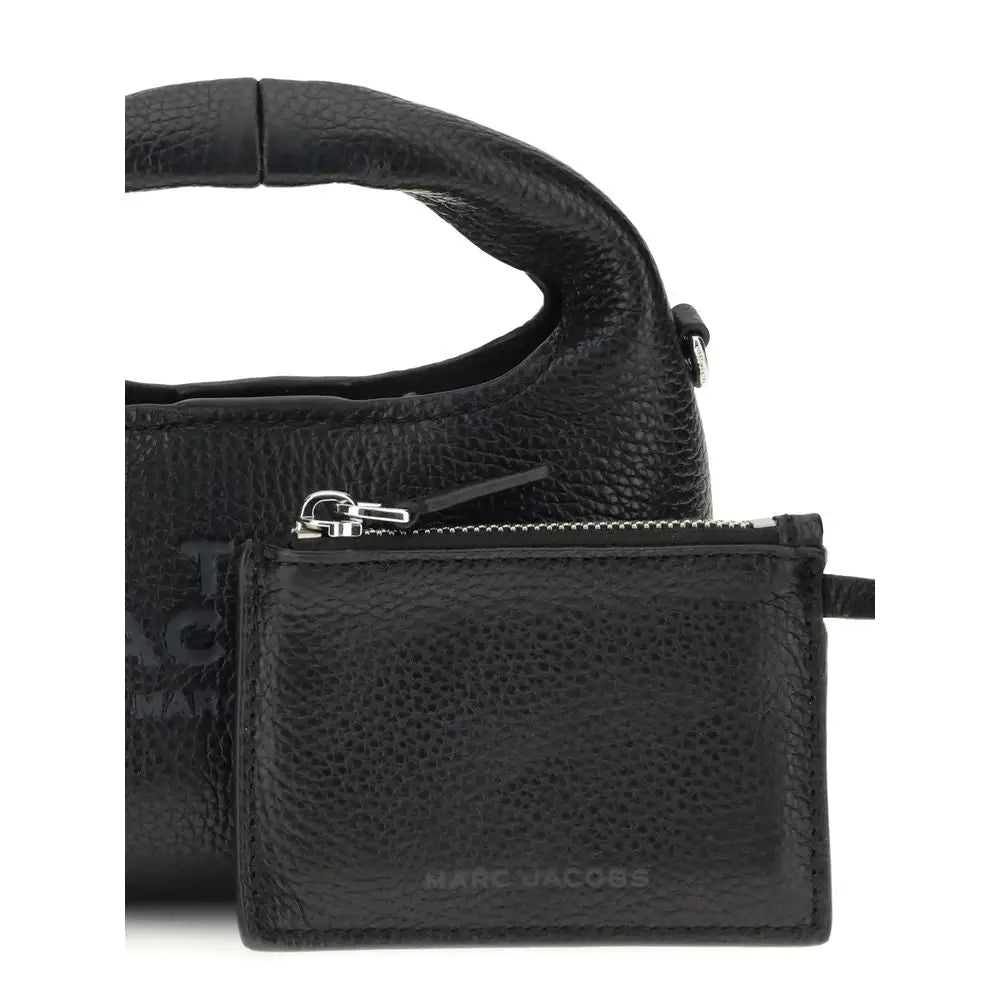 Marc Jacobs Schwarze Kalbshaut Bos Taurus Schultertasche
