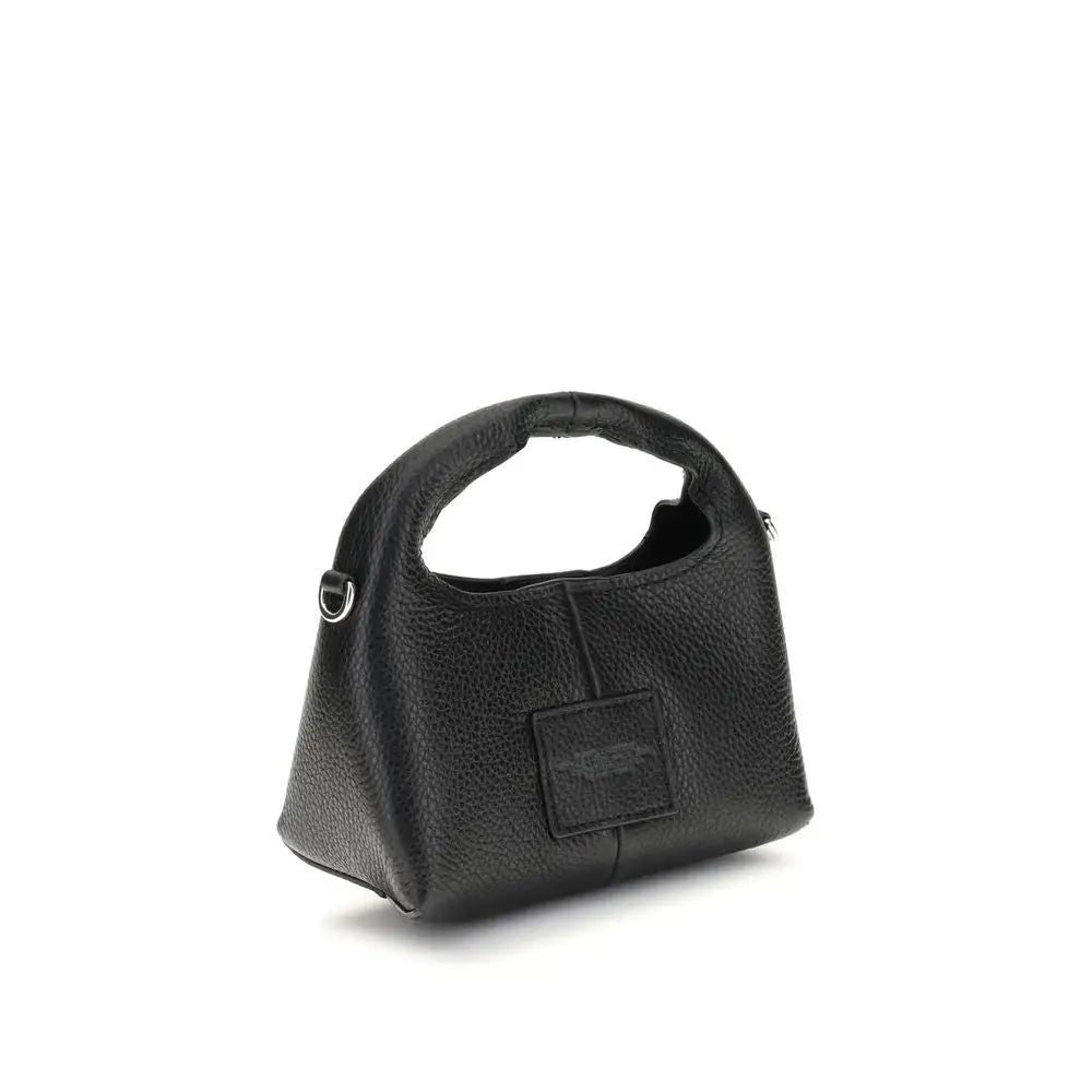 Marc Jacobs Schwarze Kalbshaut Bos Taurus Schultertasche